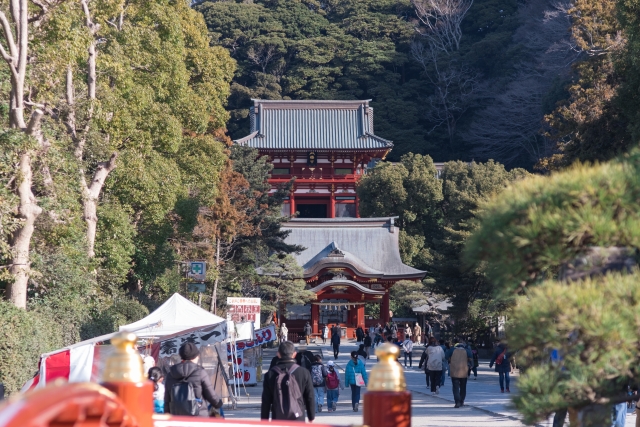 鎌倉の鶴岡八幡宮